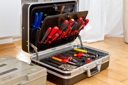 Semi-Profi Werkzeugkoffer Werkzeugkasten Toolbox Werkzeugbox Angelkiste 20 '' XL 