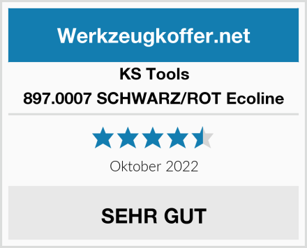 KS Tools 897.0007 SCHWARZ/ROT Ecoline Test