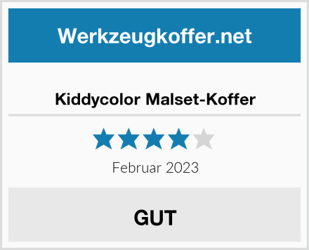  Kiddycolor Malset-Koffer Test