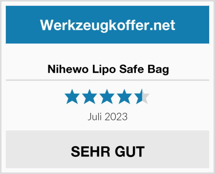  Nihewo Lipo Safe Bag Test