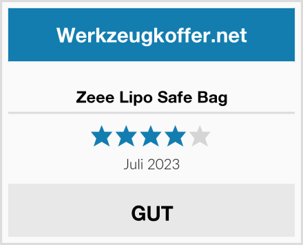  Zeee Lipo Safe Bag Test