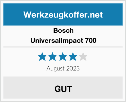 Bosch UniversalImpact 700 Test