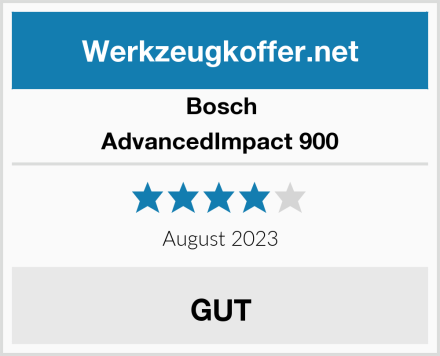 Bosch AdvancedImpact 900 Test