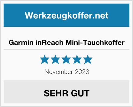  Garmin inReach Mini-Tauchkoffer Test