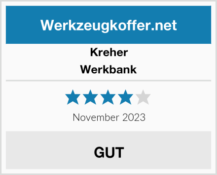Kreher Werkbank Test