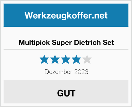  Multipick Super Dietrich Set Test