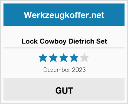  Lock Cowboy Dietrich Set Test