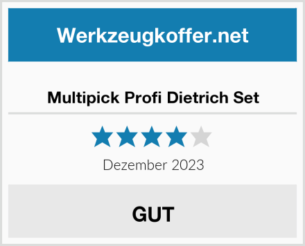  Multipick Profi Dietrich Set Test