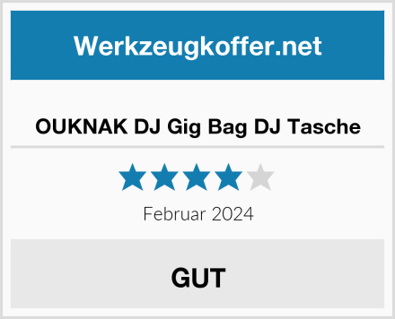  OUKNAK DJ Gig Bag DJ Tasche Test