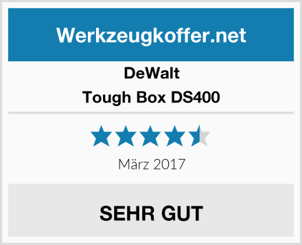 DeWalt Tough Box DS400 Test