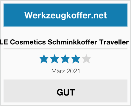 ZMILE Cosmetics Schminkkoffer Traveller blue Test