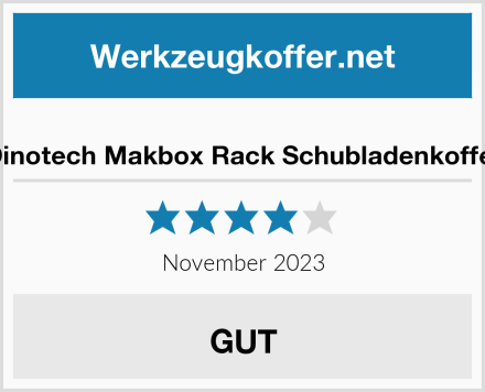  Dinotech Makbox Rack Schubladenkoffer Test