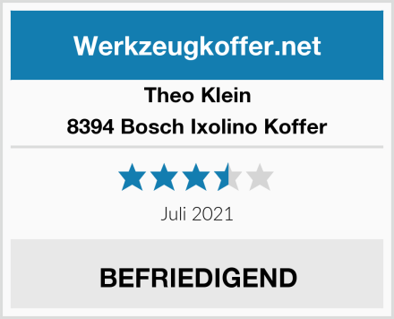 Theo Klein 8394 Bosch Ixolino Koffer Test