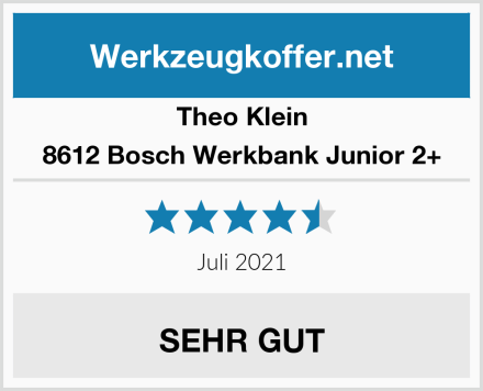Theo Klein 8612 Bosch Werkbank Junior 2+ Test