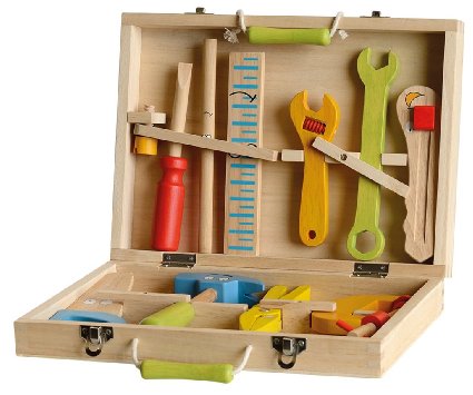Beluga Spielwaren Tools Family Werkzeugkoffer 7704 Holz Nachhaltig Alternativ 