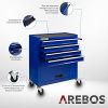  Arebos Werkstattwagen blau