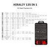  Hiralyi 135 in 1 Feinmechaniker-Set