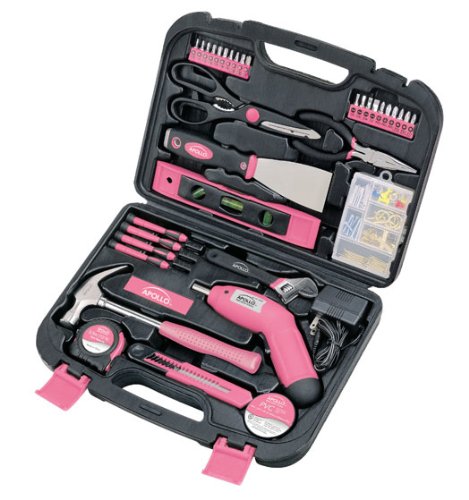 Tussi on Tour Frauen Auto Werkzeugkoffer Werkzeugkiste pink Werkzeug Kasten Box